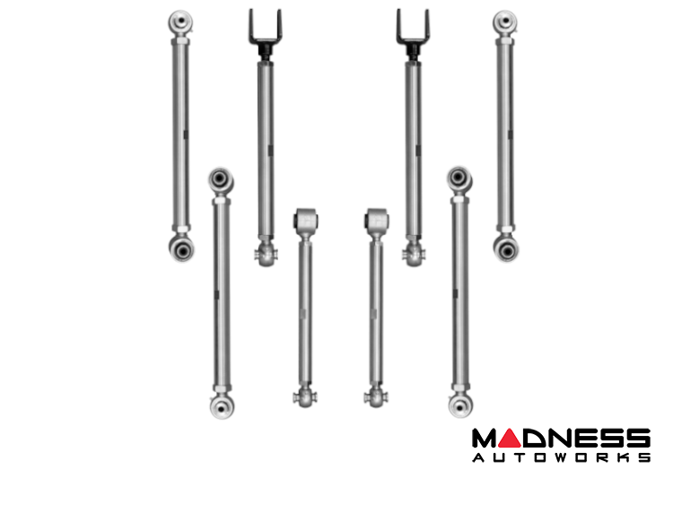 Jeep Wrangler JK Control Arms - Rock Krawler - Lower 1.750" - Upper 1.375" - X Factor Pro - Aluminum - `07-`18